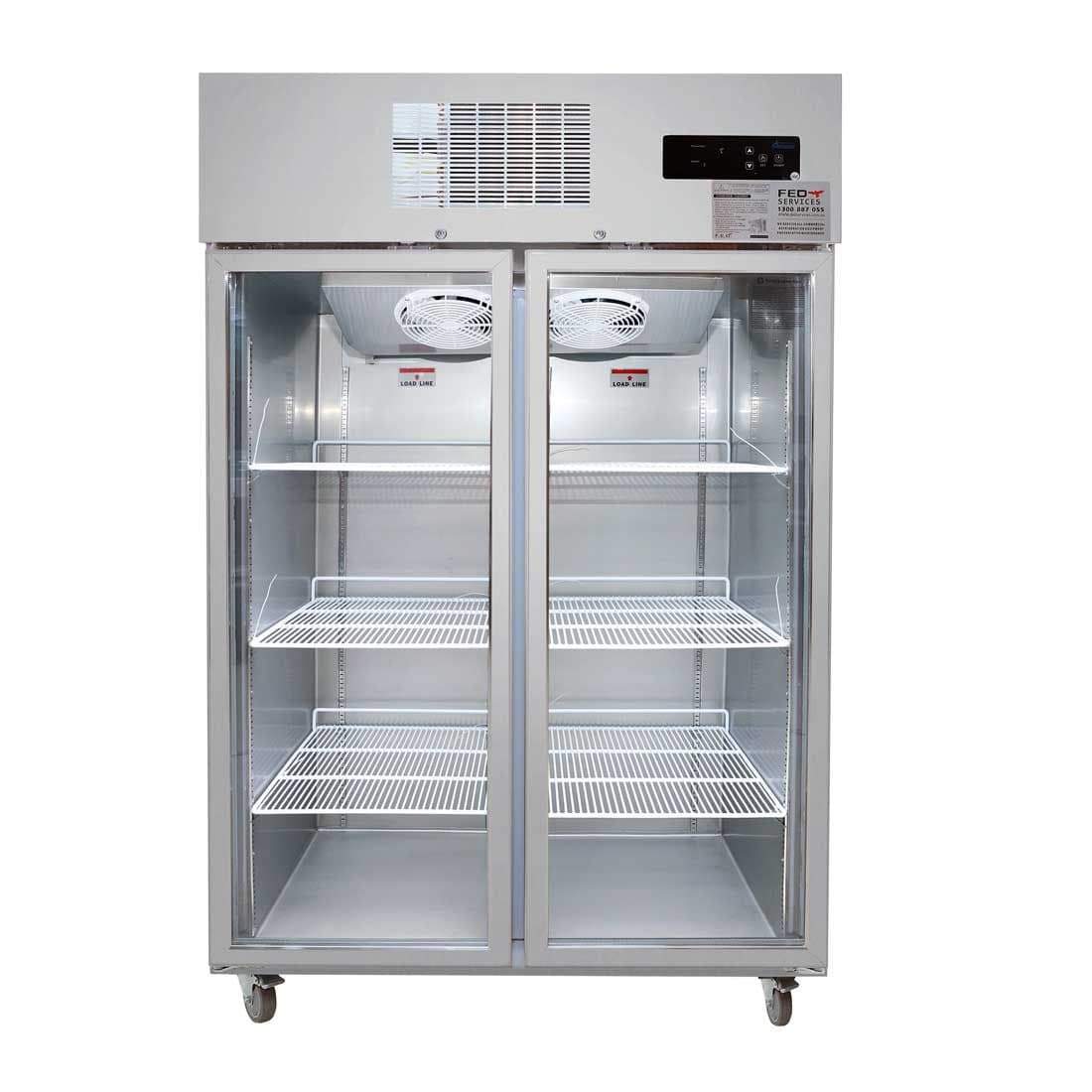 Thermaster Double Door Display Freezer - SUFG1000