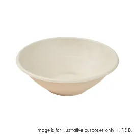 PakMax 32oz Deep Sugarcane Bowl - DB-196-32W