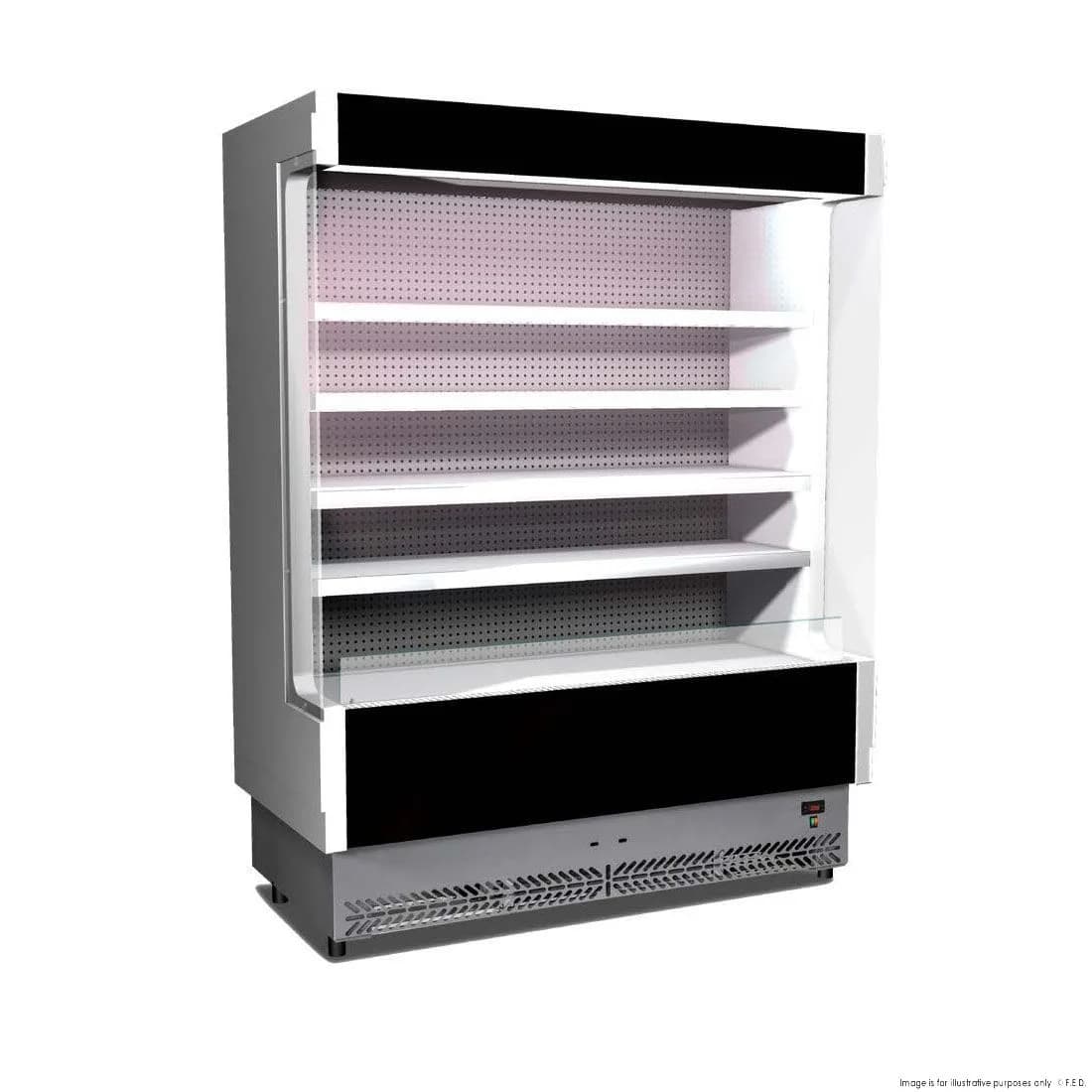 2NDs: Tecnodom Open Chiller with 4 Shelves - TDVC60-CA-187-NSW2001