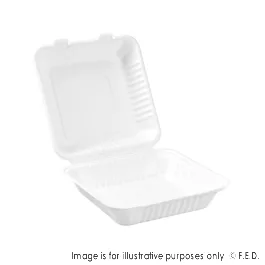 PakMax 9*9" Sugarcane Clamshell - CS-99