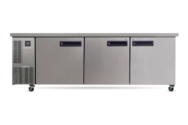 SKOPE PG800 3 Solid Door 2/1 Underbench GN Fridge Remote