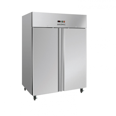 BROMIC UF1300SDF 1300L Stainless Steel Gastronorm Double Solid Freezer