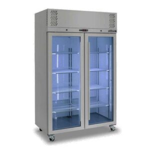 WILLIAMS HP2GS 2 Glass Door Upright Pearl Star Display Fridge