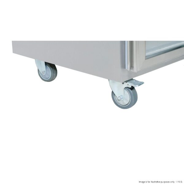 SUFG1500 F.E.D Three Door Upright Display Freezer - Image 2