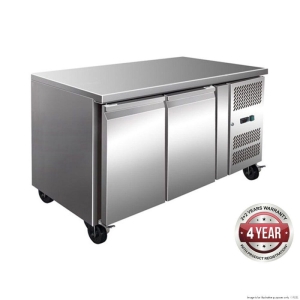 F.E.D GN2100TN TROPICALISED 2 Door Gastronorm Bench Fridge