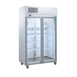 Williams HTS2GDCB Topaz Star 2 Door Upright Display Fridge