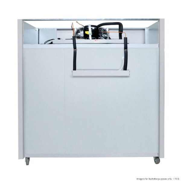 SUFG1500 F.E.D Three Door Upright Display Freezer - Image 4