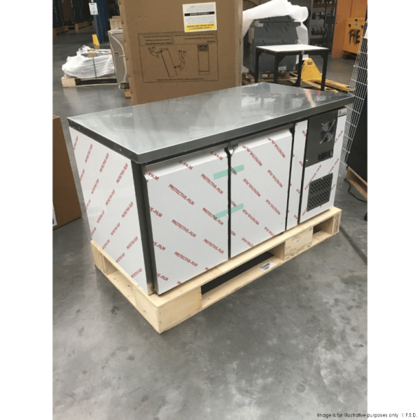 GN2100BT F.E.D TROPICALISED 2 Door Gastronorm Bench Freezer - Image 5
