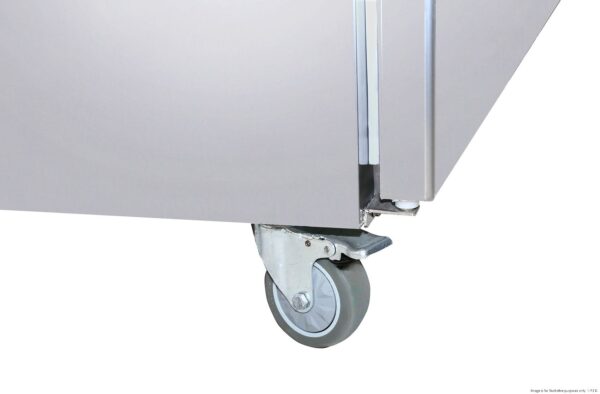 SUF500 F.E.D TROPICAL Thermaster 2 x Half door SS Freezer - Image 9