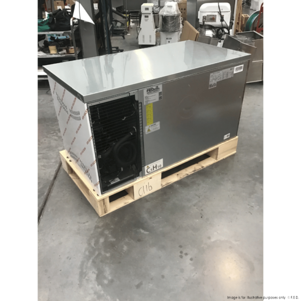 GN2100BT F.E.D TROPICALISED 2 Door Gastronorm Bench Freezer - Image 2