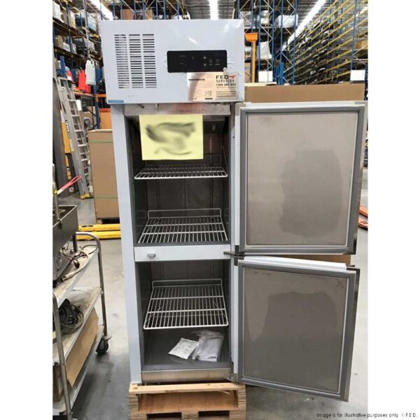 SUF500 F.E.D TROPICAL Thermaster 2 x Half door SS Freezer - Image 7