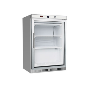 HF200G F.E.D S/S Display Freezer with Glass Door