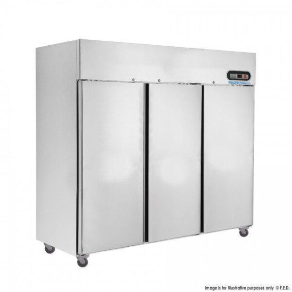F.E.D SUC1500 TROPICAL Thermaster 3 Door SS Fridge 1500L