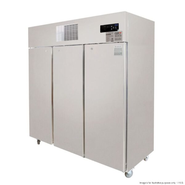 SUF1500 FED THERMASTER Three Door SS Upright Display Freezer - Image 6