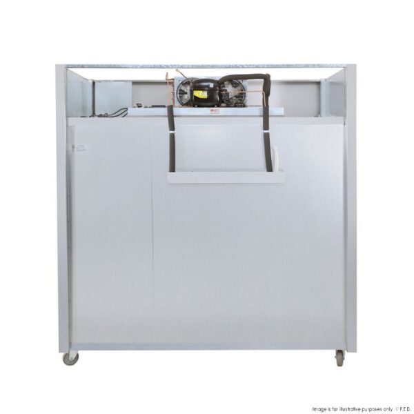 SUF1500 FED THERMASTER Three Door SS Upright Display Freezer - Image 5