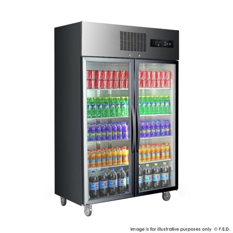 Double Door Display Fridge Wide Range Of Commercial Fridges Enquire