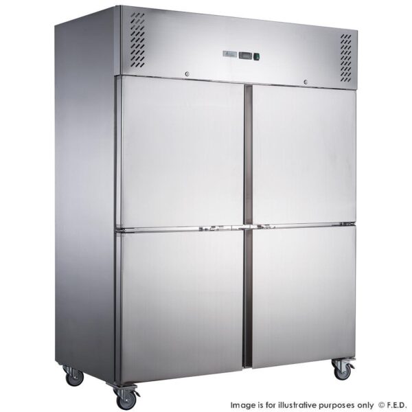 FED-XURC600S1V X S/S Single Split Door Storage Upright Fridge - Image 2