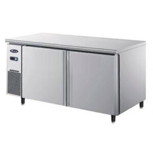 Jono JBFD210 270L Commercial Storage Under Bar Bench Freezers Two Door On Wheels