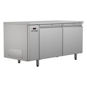 Williams HE2RSSBA Emerald 2 Door Stainless Steel Remote Under Counter Refrigerator