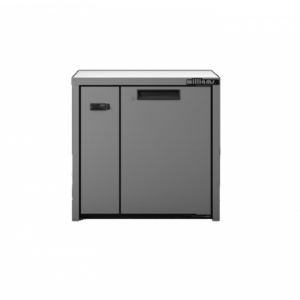 Williams HSP5UBASS Banksia 2 Door Preparation Counter Stainless Steel Fridge