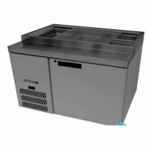 Williams HSP3UBASS Banksia 1 Door Preparation Counter Stainless Steel Fridge