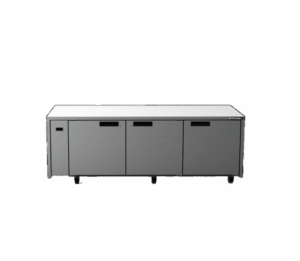 Williams HE3RSS Emerald 3 Door Stainless Steel Remote Under Counter Refrigerator