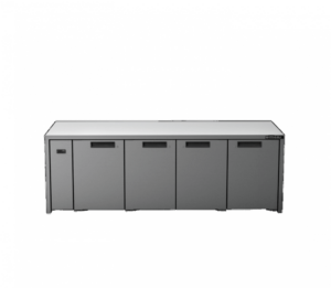 Williams HO4RSS Opal 4 Door Stainless Steel Remote Under Counter Refrigerator