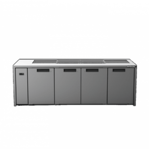 Under Bar Bench Fridge Freezers Remote Four Door