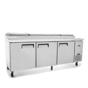 SIMCO MPF8203 3 Door Pizza Prep Table 2362 Mm Fridge