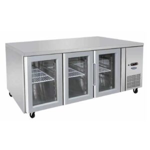Under Bar Bench Fridges 3 Door Display