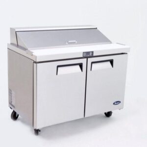 SIMCO MSF8302 2 Door Sandwich Prep Table 1225 Mm Fridge