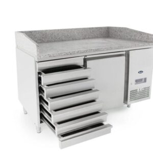 SIMCO EPF3490 1 Door Pizza Table With Drawers 1510 Mm Fridge