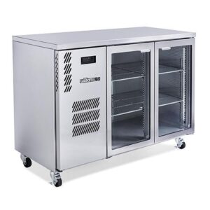 Under Bar Bench Fridges 2 Door Display