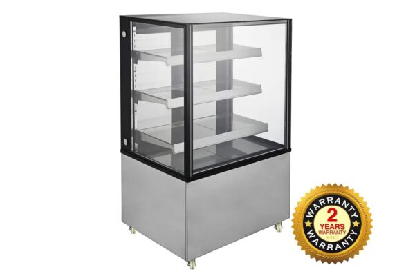 H-SL830V Heated Square Stainless Steel Food Display - Image 2