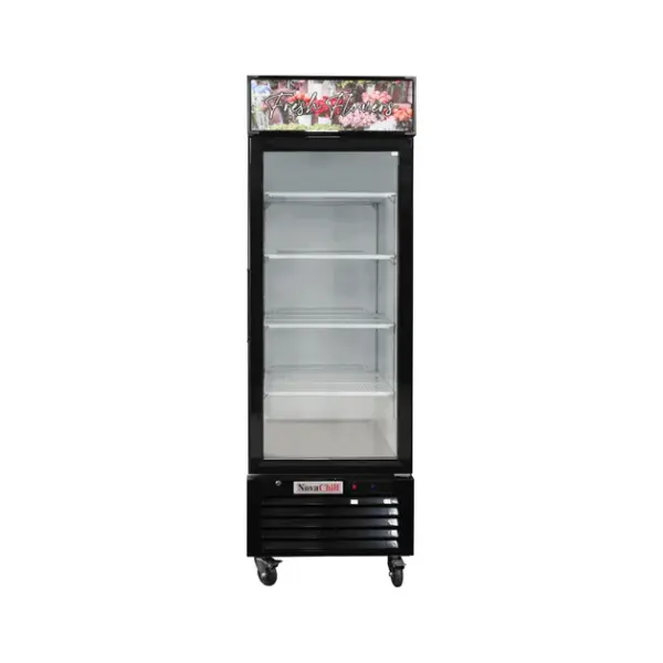 SM600GFF NovaChill Premium 1 Glass Door Flower Fridge - Image 6