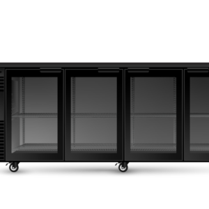 SKOPE BB.4.GSW BackBar 4 Glass Swing Door Fridge