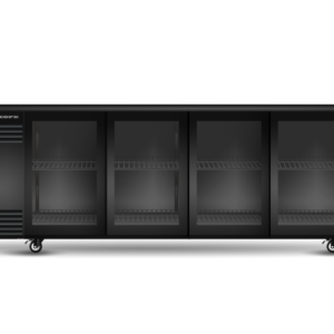 SKOPE BB.4.GSL BackBar 4 Glass Sliding Door Fridge