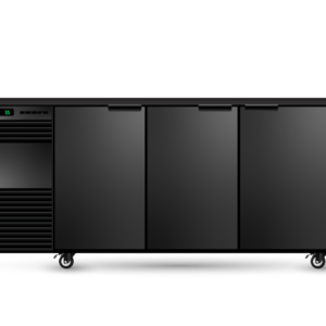 SKOPE BB.3.SSW BackBar 3 Solid Swing Door Fridge