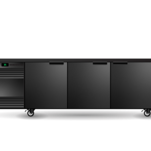 SKOPE CL.3.SSW BackBar 3 Solid Swing Door CounterLine Fridge