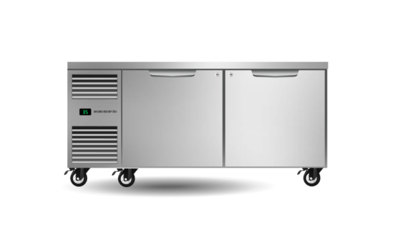SKOPE PG21.UBF.2.SD Two Solid Door Underbench GN2/1 Freezer