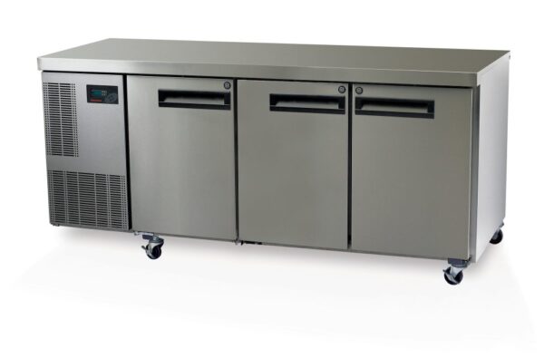 SKOPE PG400 3 Solid Door 1/1 Underbench GN Fridge - Image 2