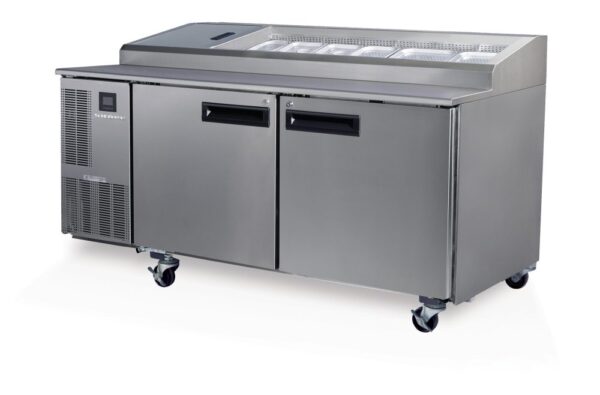 SKOPE PG500 2 Solid Door 2/1 Pizza GN Fridge Remote - Image 2