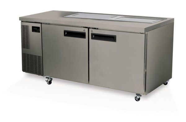SKOPE PG500 2 Solid Door 2/1 Preparation GN Fridge - Image 2