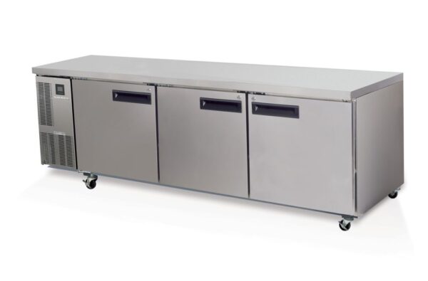 SKOPE PG800 3 Solid Door 2/1 Underbench GN Fridge - Image 2
