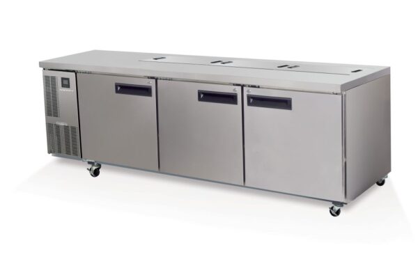 SKOPE PG800 3 Solid Door 2/1 Preparation GN Fridge - Image 2