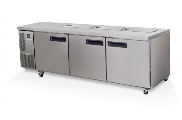 SKOPE PG800 3 Solid Door 2/1 Preparation GN Fridge
