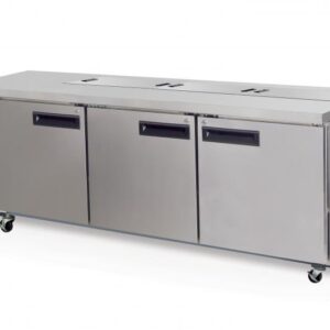 SKOPE PG800 3 Solid Door 2/1 Preparation GN Fridge Remote