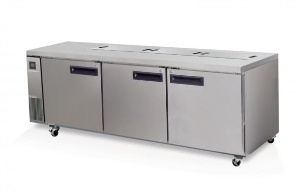 SKOPE PG800 3 Solid Door 2/1 Preparation GN Fridge Remote