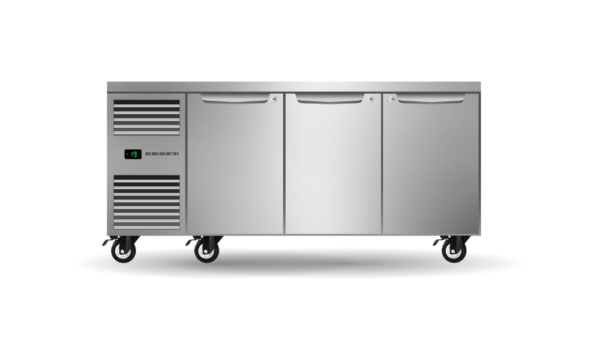 SKOPE PG11.UBF.3.SD Three Solid Door Underbench GN1/1 Freezer