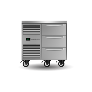 SKOPE PG11.UBR.1.D3 Three Drawer One Bay Underbench GN 1/1 Fridge